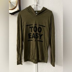 US Army too easy performance hoodie